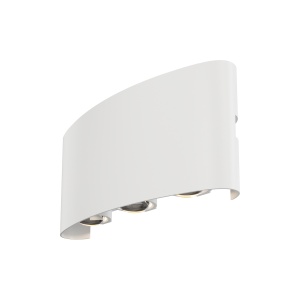Aplica pentru exterior LED Strato O417WL-L6W3K, 6W, 594lm, lumina calda, IP54, alba, Maytoni [3]- savelectro.ro