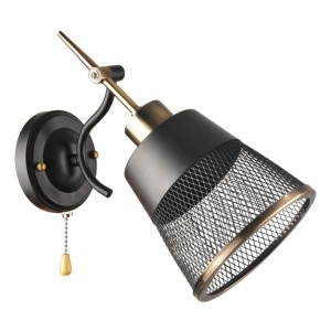 Aplice, Aplica Saga E27, neagra, bronz, Klausen - savelectro.ro