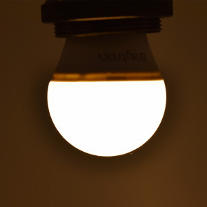 Bec led 5W (35W), E27, G45, 400 lm, lumina calda (3000K), opal, Braytron