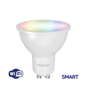 Bec LED 5W Smart Braytron, GU10, 400 lm, RGB+ lumina rece [1]- savelectro.ro