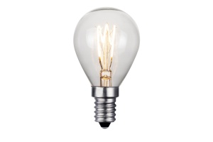 Becuri LED E14, Bec LED Filament 3W (18W) GTV, E14, G45, 165 lm, lumina calda (2200K), dimabil, transparent - savelectro.ro