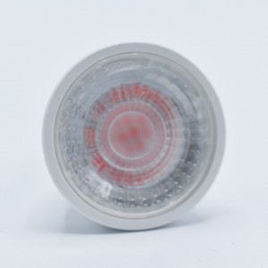 Bec led GU10 7W (50W), 290lm, 38 grade, lumina rosie, semitransparent, Braytron