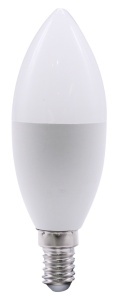 Becuri LED E14, Bec LED lumanare 10W, E14, C38, 1000 lm, Optonica, lumina calda (2700 K), IP20, clasa energetica F - savelectro.ro