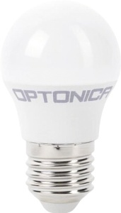 Becuri LED E27, Bec LED Optonica, 3.5W(32W), E27, G45, 300 lm, lumina calda (2700K), clasa energetica G - savelectro.ro