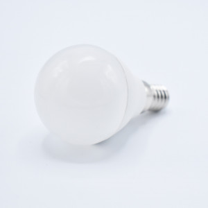 Bec LED sferic 7w (45W) cip Samsung, E14, P45, 600 lm, lumina neutra (4000K), opal, V-TAC