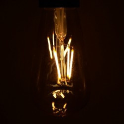 Bec LED Vintage 4W(40W) Braytron, ST64, E27, 350 lm, lumina calda (2200 K), clasa energetica F [10]- savelectro.ro