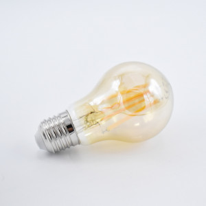 Bec LED Vintage filament 12W (90W), E27, A60, 1350 lm, lumina calda (2200K), V-TAC