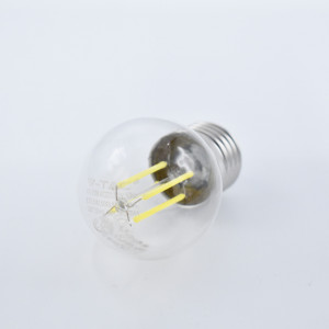Bec LED Vintage filament sferic 6W (45W), E27, G45, 600 lm, lumina rece (6400K), V-TAC