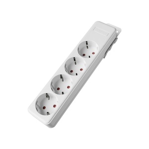 Bloc multipriza Braytron, 4 prize, protectie copii, alb [1]- savelectro.ro