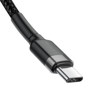 Cablu USB-C, 3.0 60W, 1m, Negru, Baseus [3]- savelectro.ro