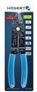 Cleste Dezizolator, 22-10 AWG, Lungime 215mm, Hogert Technik [3]- savelectro.ro