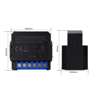 Contor Smart de Energie bidirectional Avatto – WiFi + Zigbee, Tuya Smart, monitorizare consum, 32A [2]- savelectro.ro