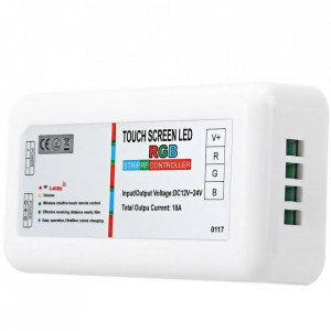 Controller banda led RGB touch, 12-24V, 18A, Masterled [4]- savelectro.ro