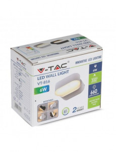 Corp iluminat exterior LED 6W, orientabil, lumina naturala, alb, V-TAC [2]- savelectro.ro