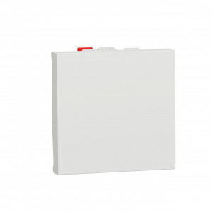 Prize si intrerupatoare, Intrerupator cu revenire, 2 module, 10A, alb, Schneider Noua Unica - savelectro.ro
