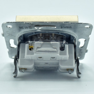 Intrerupator simplu, 10A, IP20, Bronz, Panasonic Arkedia Slim - Karre Plus