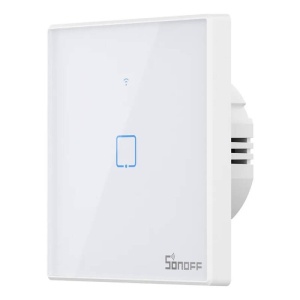 Întrerupător Smart WiFi + RF 433MHz Sonoff T2 EU TX (1 canal) [2]- savelectro.ro