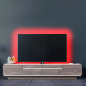Kit Banda LED Smart RGBW, 5m, Interior+Exterior, Compatibil Amazon Alexa+Google Home, Controller+Alimentare [11]- savelectro.ro