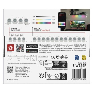 Kit Extensie 4 miniproiectoare LED GoSmart, 85cm, 7W, RGBIC CCT, WiFi [10]- savelectro.ro