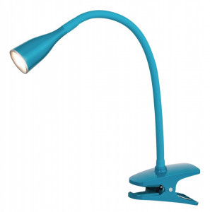 Lampa de birou LED Jeff 4195, cu intrerupator, 4.5W, 330lm, lumina calda, albastra, IP20, Rabalux