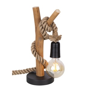Lampa de birou Nerida, 1xE27, IP20, lemn natural, Globo Lighting