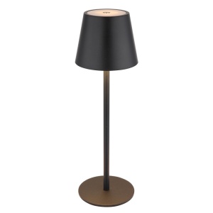 Lampa de masa LED exterior Vannie I 3W, reincarcabila USB-C, IP54, 200 lm, lumina calda/neutra/rece, neagra mat, Globo Lighting [8]- savelectro.ro