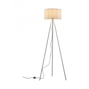 Lampadar Astral BR-BV06-00030, cu intrerupator, 1xE27, alb+crom, IP20, Braytron [3]- savelectro.ro