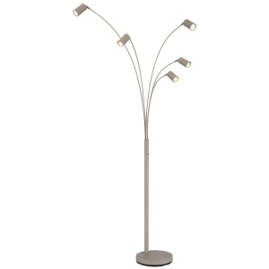 Lampadare, Lampadar Robby 5xGU10, IP20, nisipiu, Globo Lighting - savelectro.ro