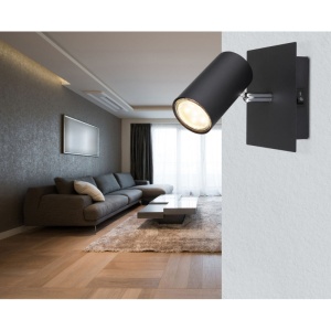 [Lichidare stoc]Spot Robby 57910-1B, cu intrerupator, 1xGU10, alb negru, IP20, Globo Lighting [2]- savelectro.ro