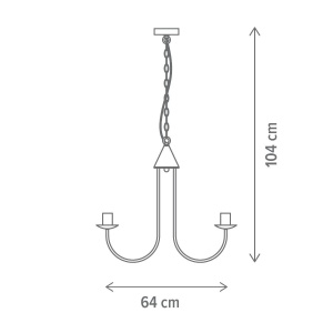 Lustra Blest SP5, 5xE14, neagra, Klausen [3]- savelectro.ro