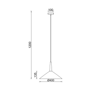 Lustra BR-BV05-00050, 1xE27, alba, IP20, Braytron [3]- savelectro.ro