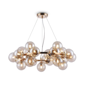 Corpuri de iluminat, Lustra Dallas MOD548PL-25G, 25xG9, aurie+transparenta, IP20, Maytoni - savelectro.ro