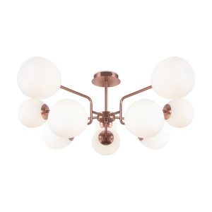 Lustre, Lustra Erich MOD221PL-10G, 10xE14, alba+aurie, IP20, Maytoni - savelectro.ro