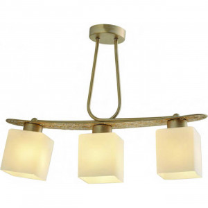 Corpuri de iluminat, Lustra Goldie KL6613, 3xE27, aurie, IP20, Klausen - savelectro.ro