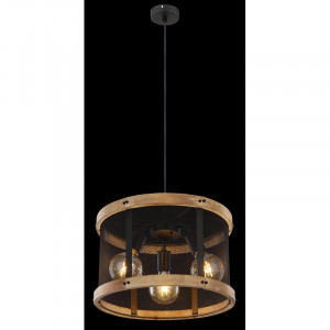 Lustra Jeanie 15661H1, 3xE27, naturala+fumurie+neagra, IP20, Globo Lighting [3]- savelectro.ro