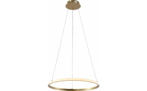 Lustra LED 30W, Optonica, 2080lm, Lumina Calda/Neutra/Rece, Controller, Aurie [1]- savelectro.ro