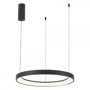 Lustre LED, Lustra LED Bella BR-BH17-01381, 46W, 5200lm, lumina calda, neutra, rece, IP20, alba+neagra, Braytron - savelectro.ro