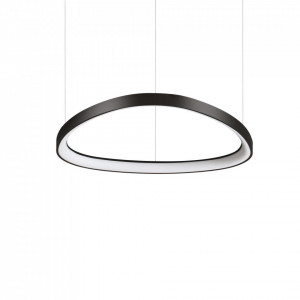 Lustre LED, Lustra LED Gemini 247267, 48W, 4950lm, lumina calda, IP20, neagra, Ideal Lux - savelectro.ro