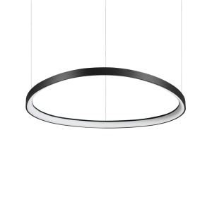 Lustra LED Gemini 56W, lumina neutra (4000 K), 3620lm, IP20, neagra, Ideal Lux