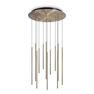 Lustra LED Look Drop D16, 19W, 1500lm, lumina calda (2700 K), IP20, alama, Ideal Lux