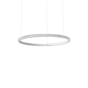 Corpuri de iluminat, Lustra LED Miracle D80, 45W, 6200lm, lumina calda (3000 K), IP20, alba, Ideal Lux - savelectro.ro