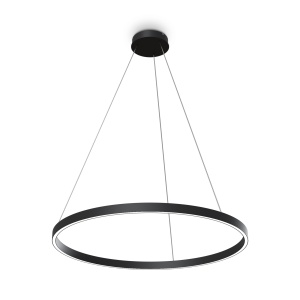 Lustra LED Rim MOD058PL-L42B4K, 51W, 1800lm, lumina neutra, IP20, neagra, Maytoni [2]- savelectro.ro