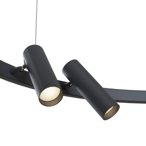 Lustra LED Satellite MOD102PL-L42B, 42W, 3800lm, lumina calda, IP20, neagra, Maytoni [3]- savelectro.ro