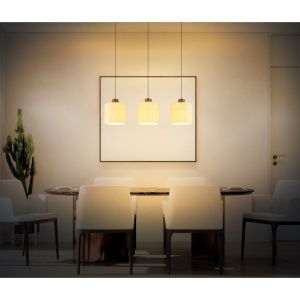 Lustra LED Thea 24W, lumina calda (2700 K), 1150lm, neagra, Globo Lighting [6]- savelectro.ro