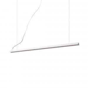 Lustre LED, Lustra LED V-Line 275369, 20W, 1800lm, lumina calda, IP20, alba, Ideal Lux - savelectro.ro