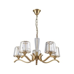 Lustre, Lustra Luma, 5xE14, IP20, cupru, Klausen - savelectro.ro