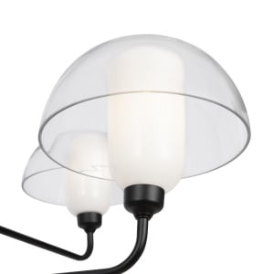 Lustra Memory MOD177PL-04B, 4xE14, neagra+alba, IP20, Maytoni [3]- savelectro.ro