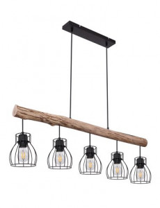 Lustra Mina 15326-5N, 5xE27, neagra, IP20, Globo [3]- savelectro.ro