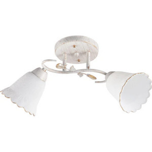 Lustre, Lustra Raven LY-3344, 2xE27, alba, IP20, Klausen - savelectro.ro