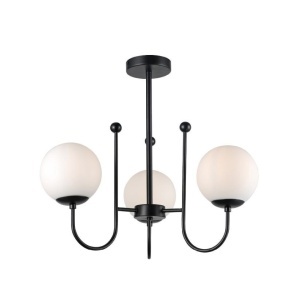Lustra Regal, 3xE27, IP20, neagra, Klausen [2]- savelectro.ro